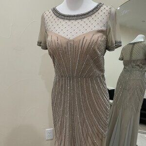 Adrianna Papell Nude Dress